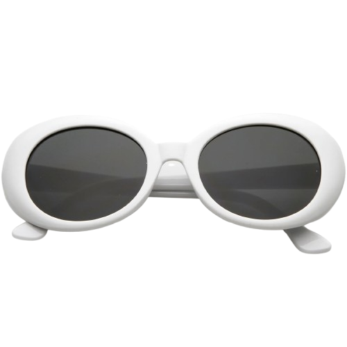 Clout Glasses — the clean white shades